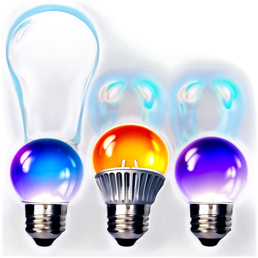 Glowing Light Bulb Png 64