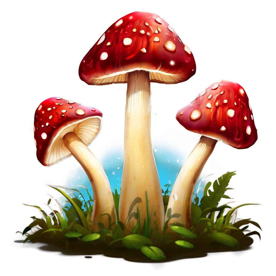 Glowing Mushrooms Png Hxi