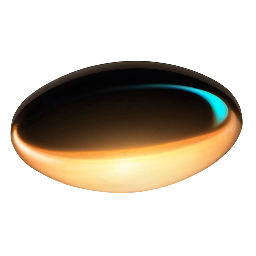 Glowing Oval Light Png 85