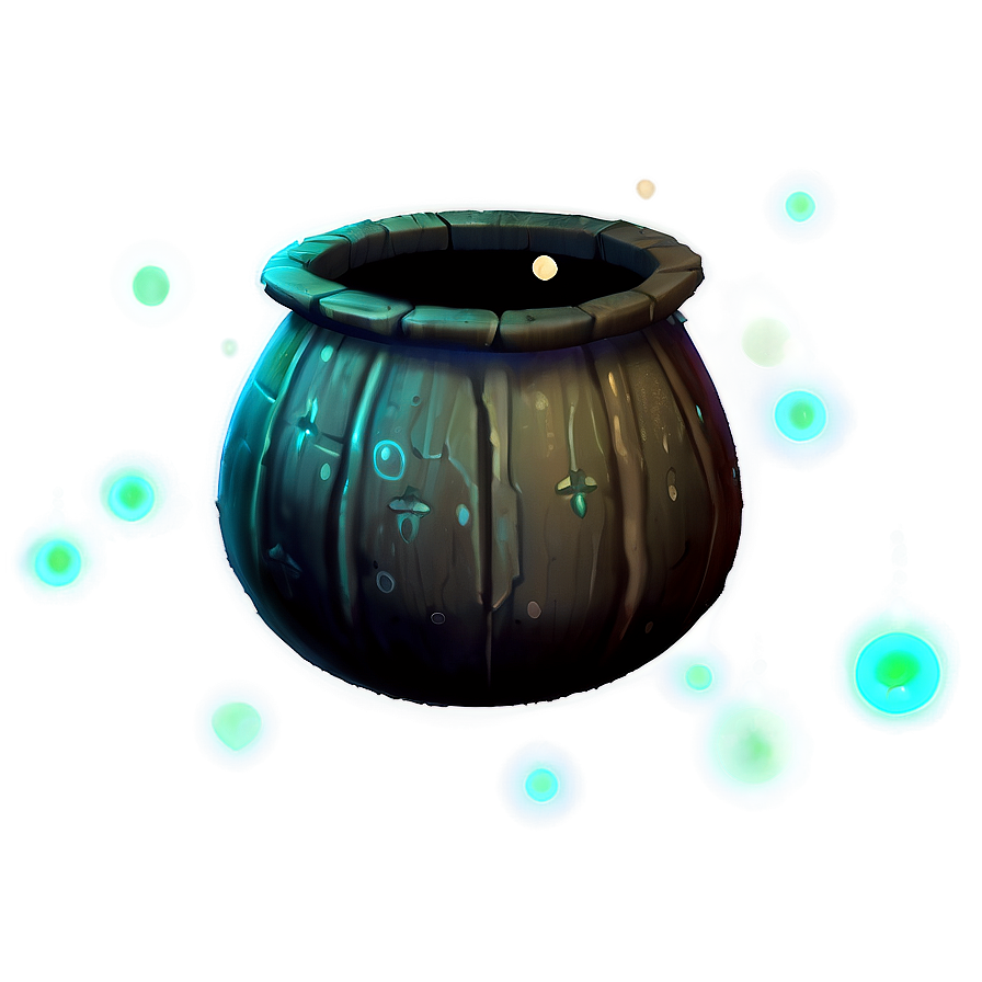 Glowing Potion Cauldron Png 30