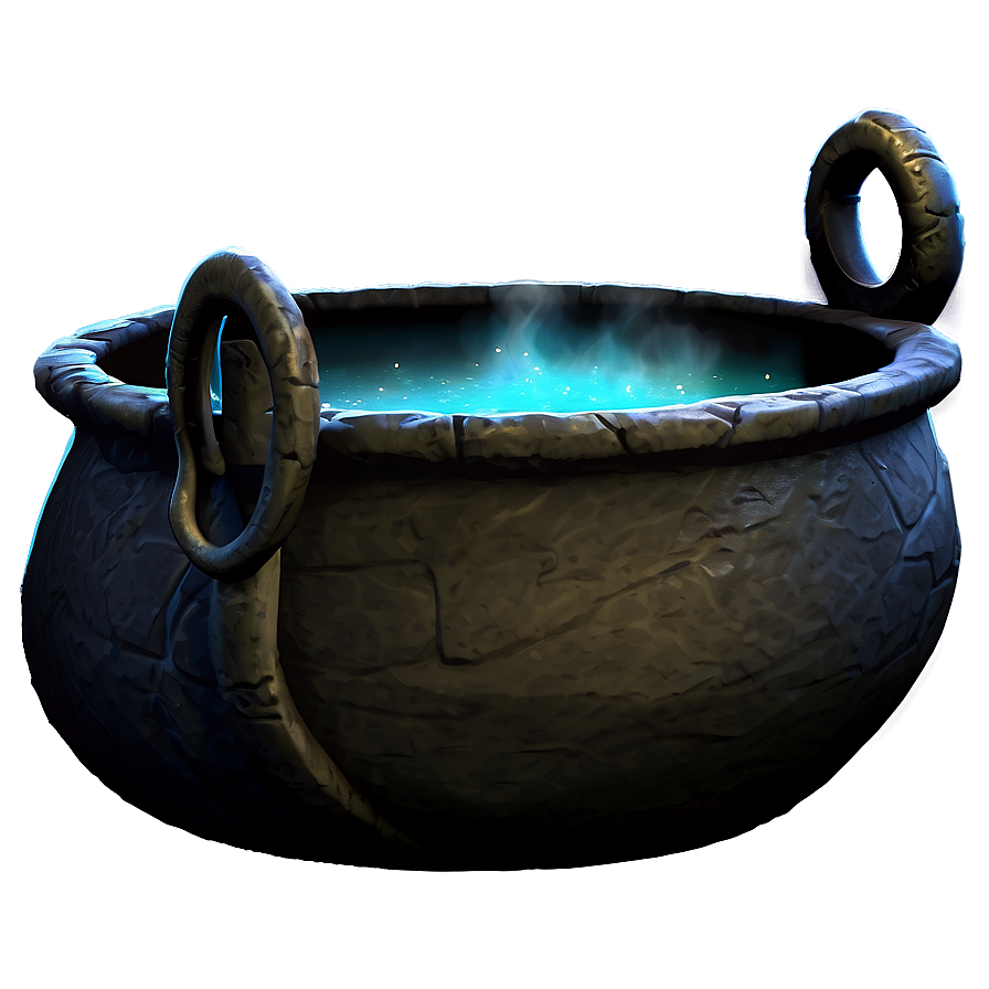 Glowing Potion Cauldron Png 99