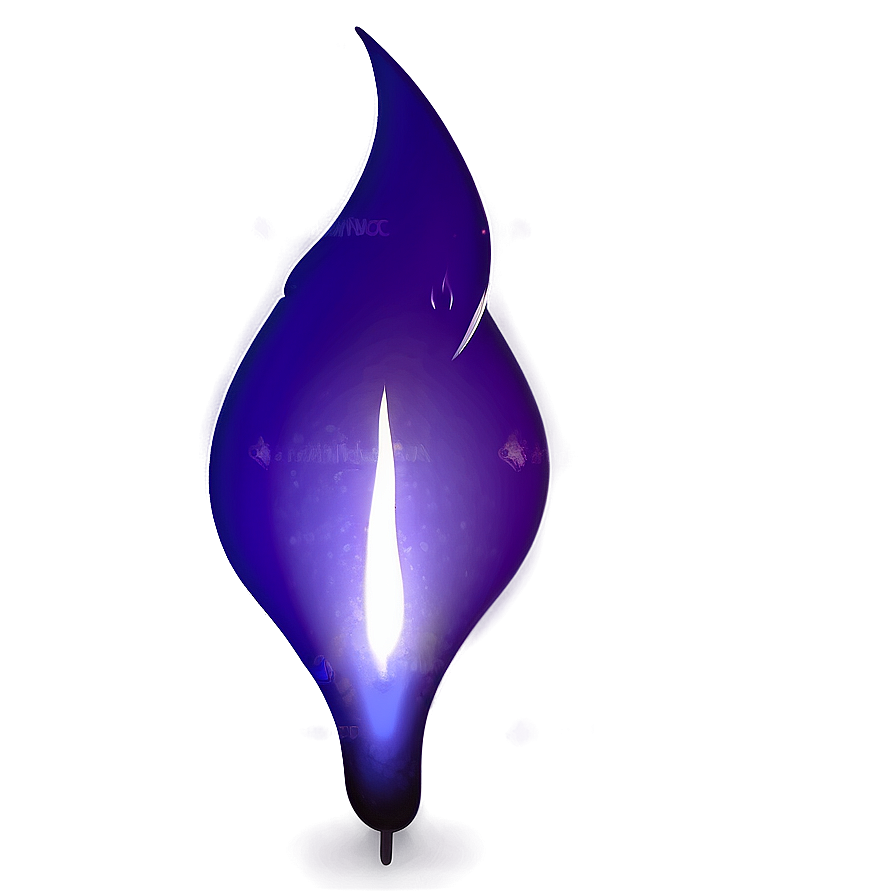 Glowing Purple Flame Png 06272024