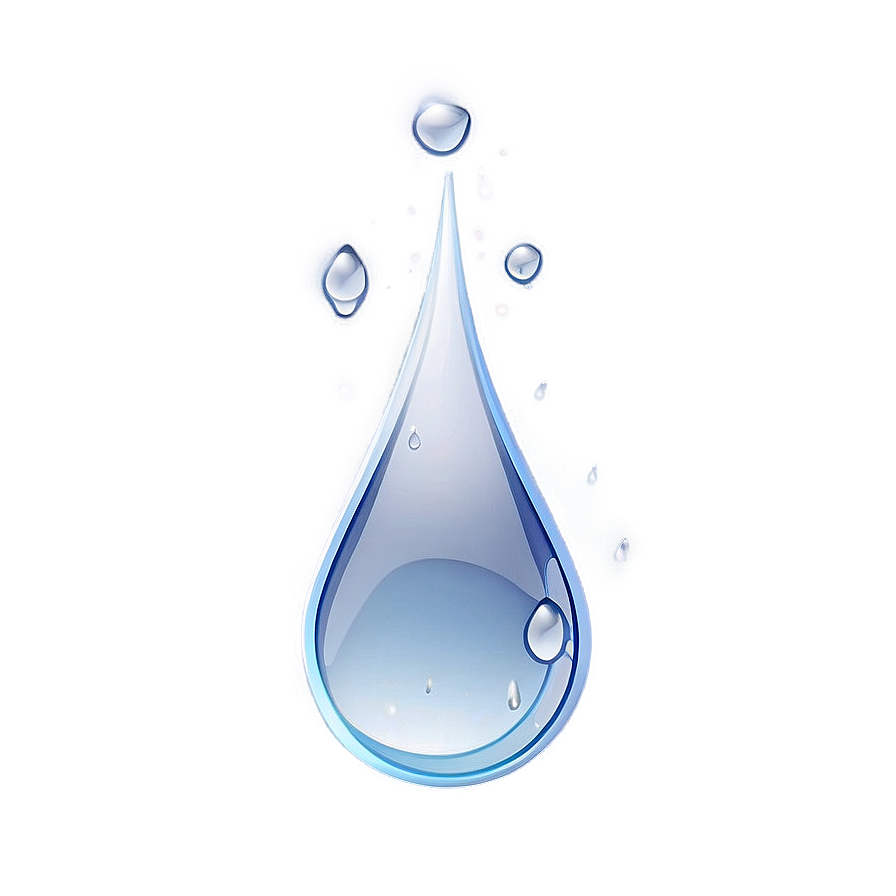 Glowing Raindrop Png Rbs81