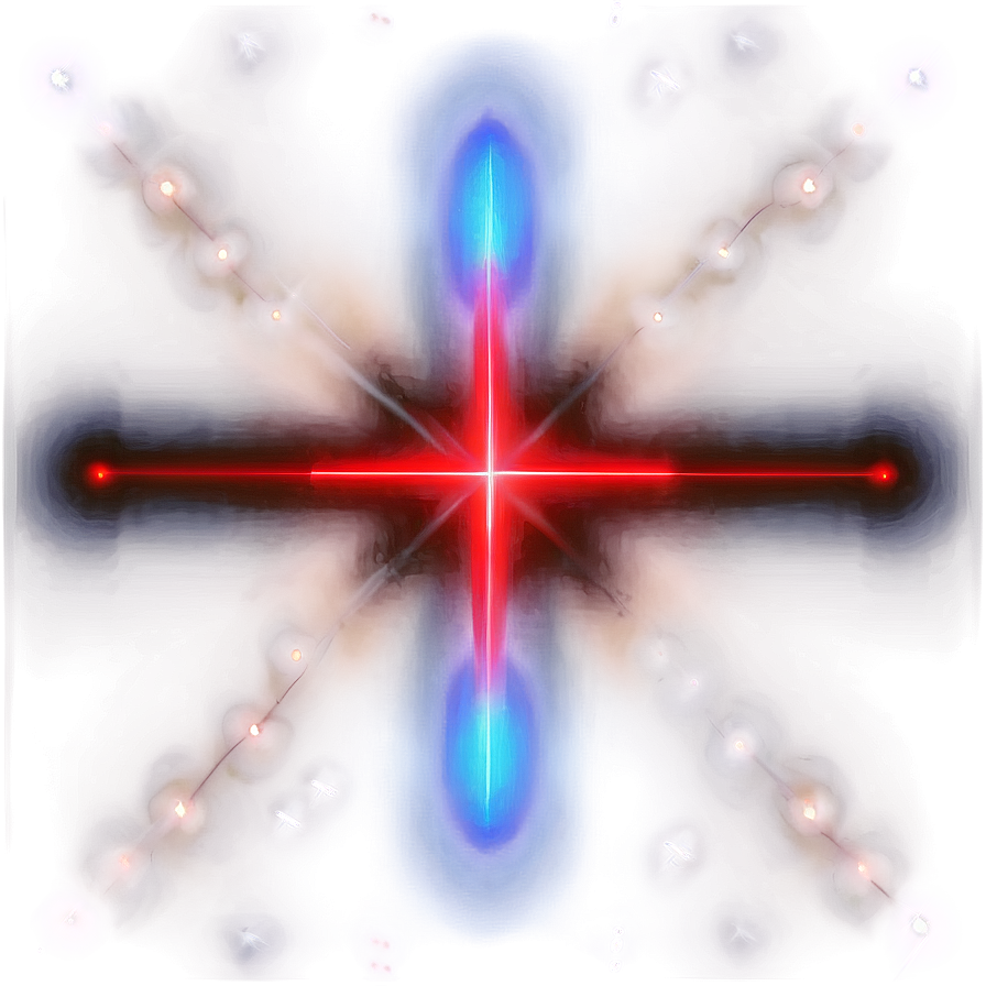 Glowing Red Beam Png 3