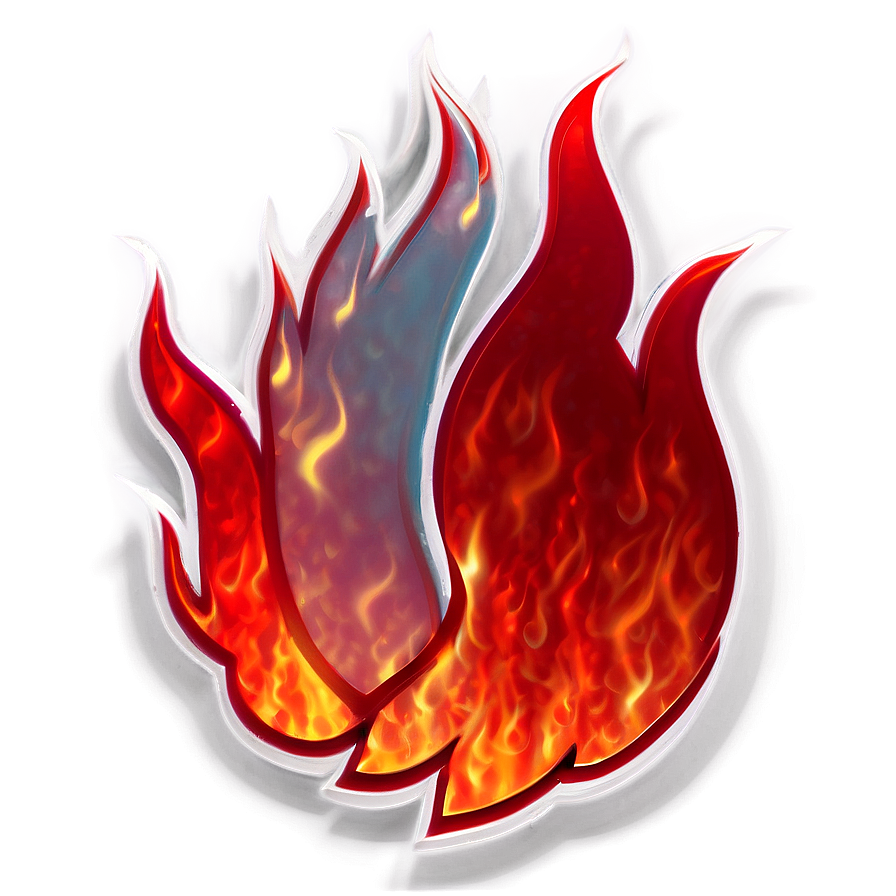 Glowing Red Fire Symbol Png Drm