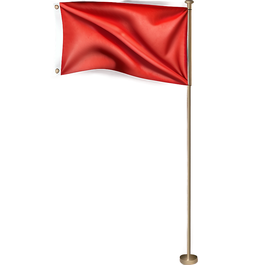 Glowing Red Flag Aspect Png 47