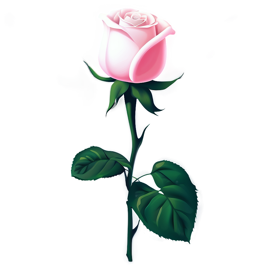 Glowing Rose Png 04292024