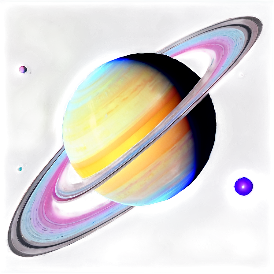 Glowing Saturn Picture Png Fpv