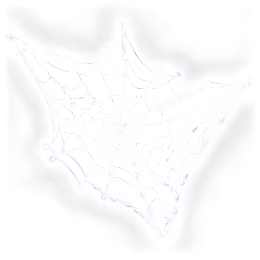 Glowing Spider Web Art