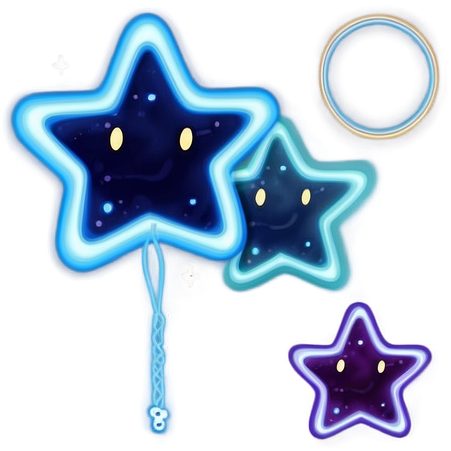 Glowing Star Cute Png 06122024