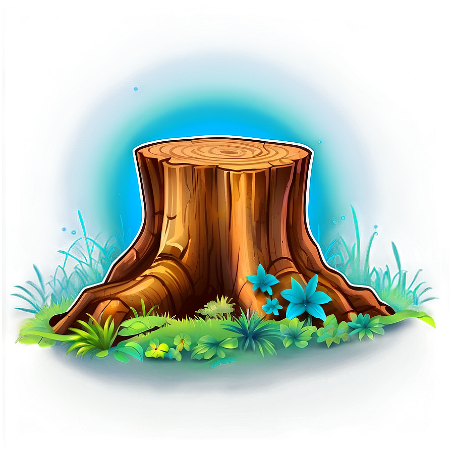 Glowing Tree Stump Png 28