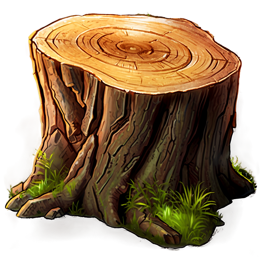 Glowing Tree Stump Png 93