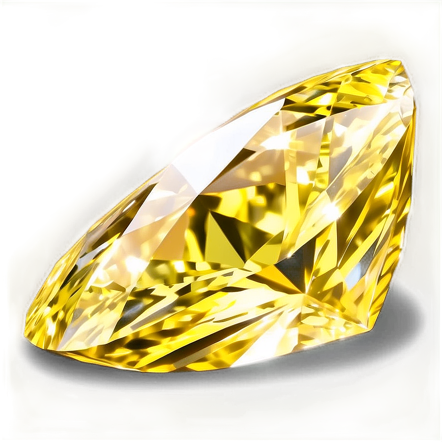 Glowing Yellow Diamond Asset Png 53