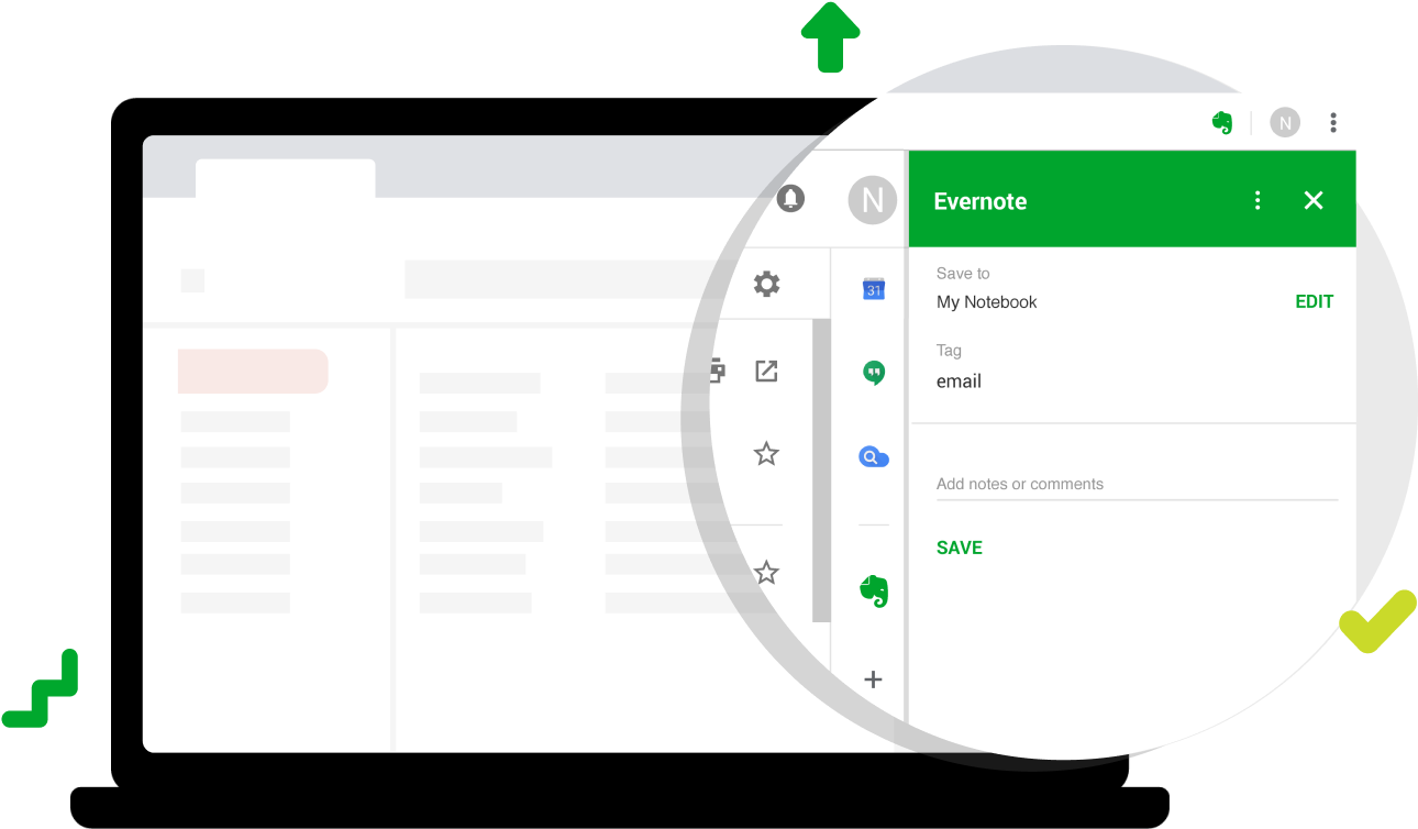 Gmailto Evernote Integration