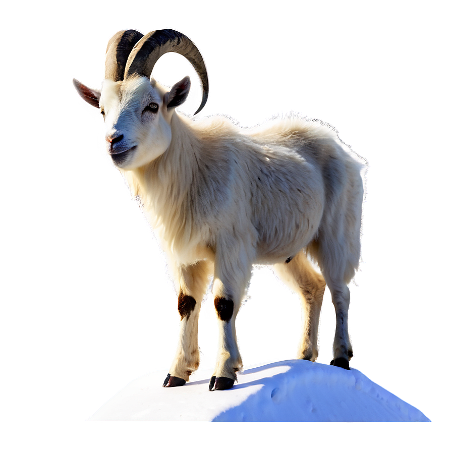 Goat On Mountain Png 34