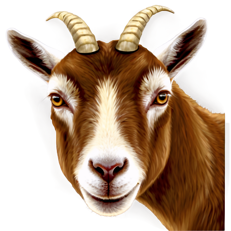 Goat Portrait Png Hpk38
