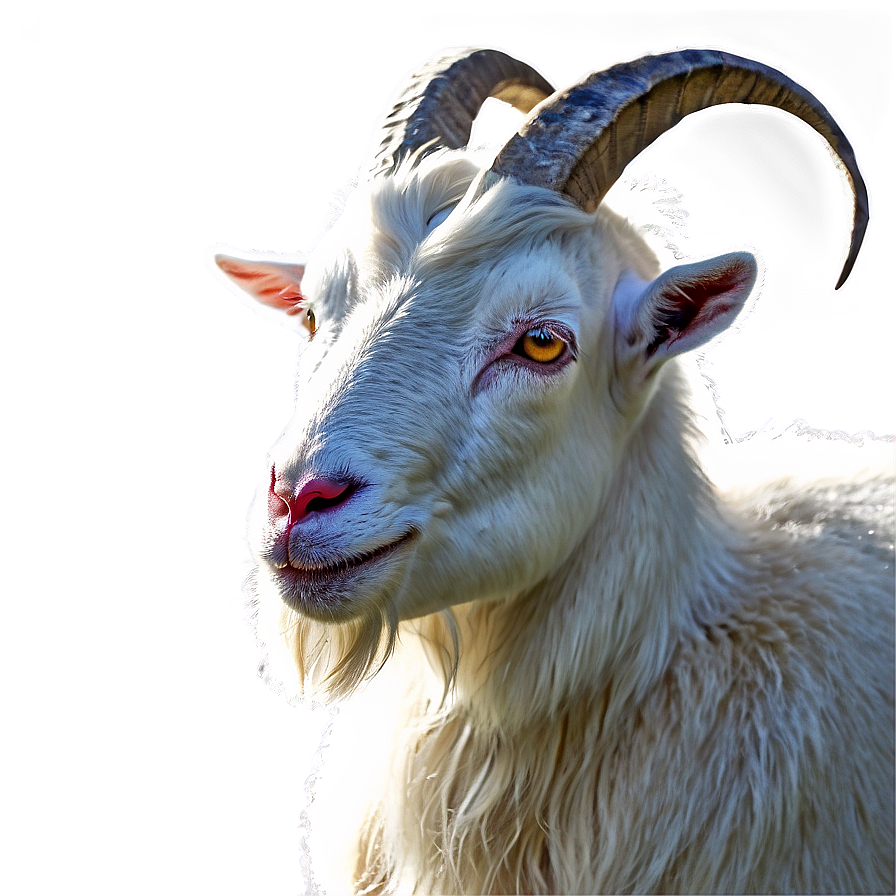 Goat With Horns Png Kkf1