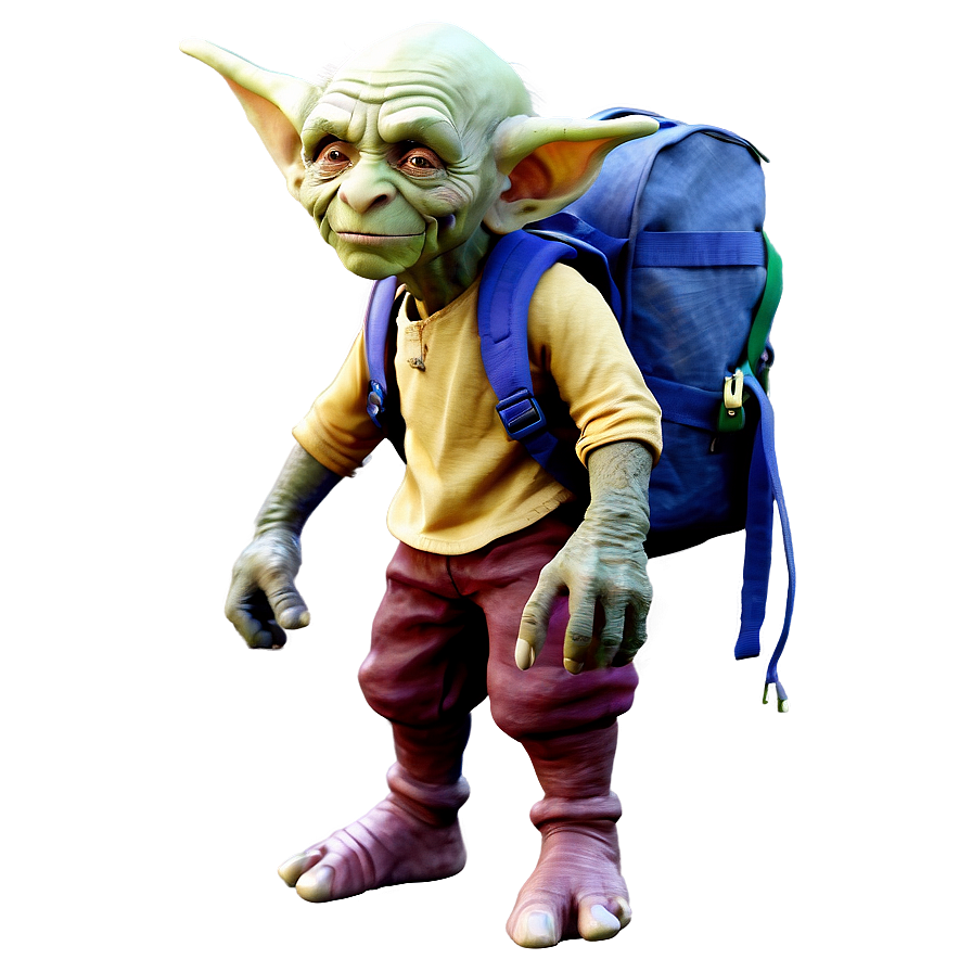 Goblin With A Backpack Png 05252024