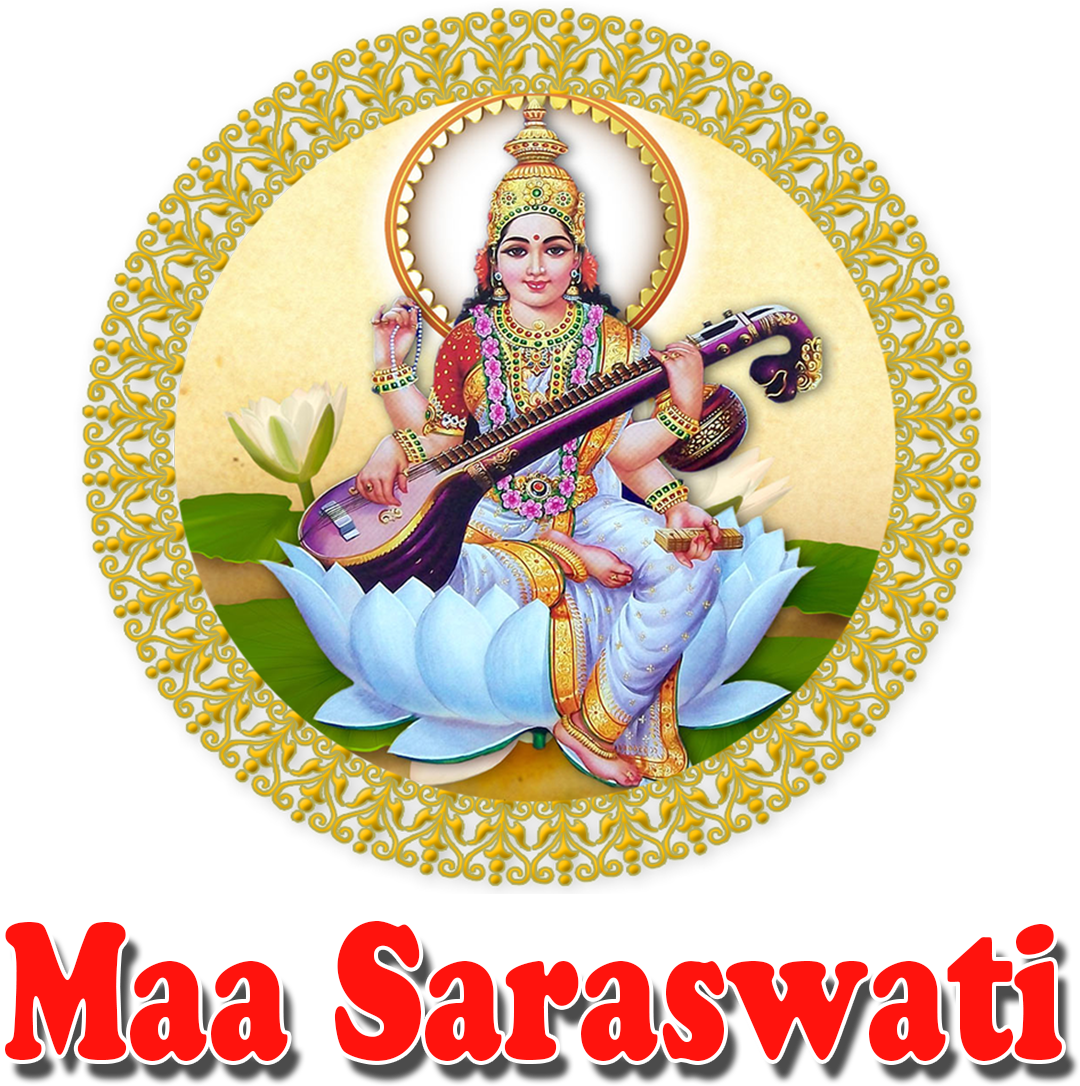 Goddess Saraswati Illustration