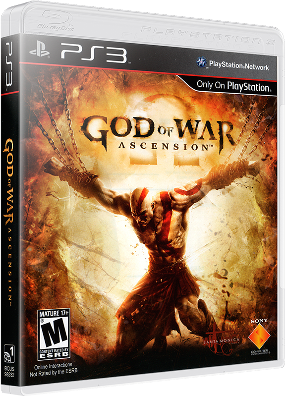 Godof War Ascension P S3 Game Cover