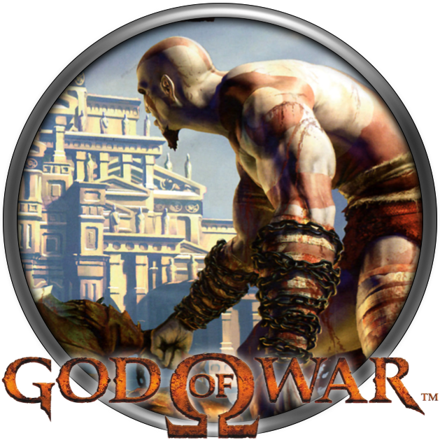 Godof War Game Logoand Character