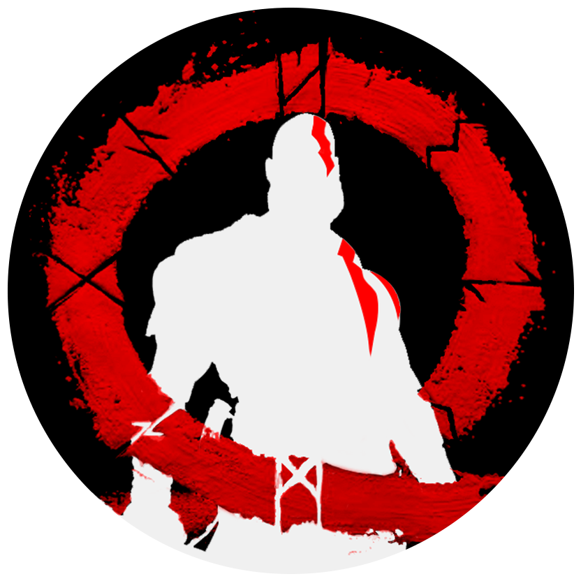 Godof War Silhouette Icon