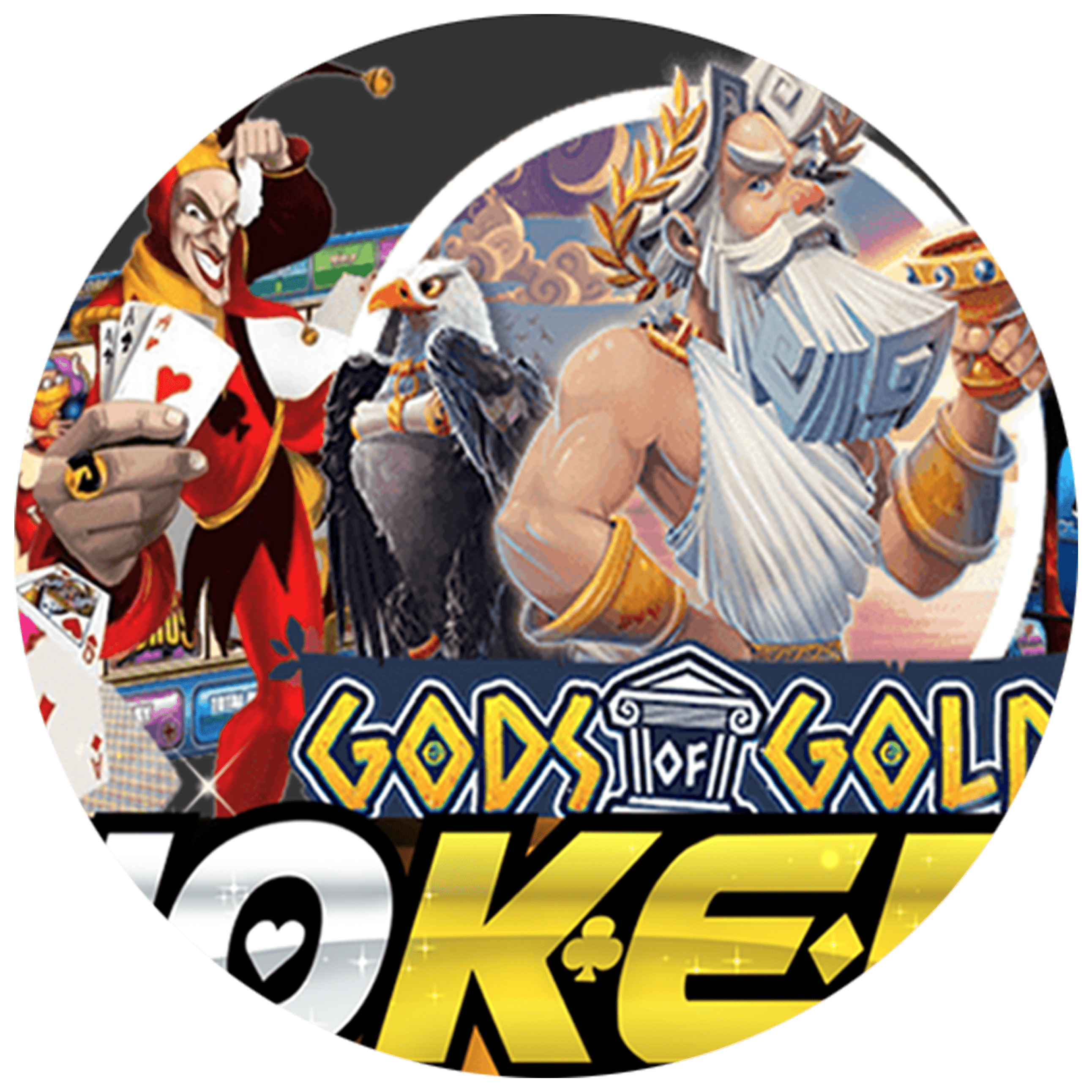 Godsof Goldand Joker Casino Game Characters