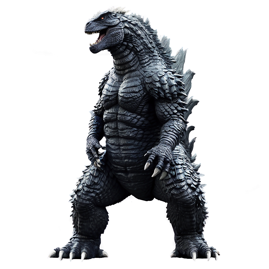 Godzilla 2014 Defensive Stance Png 91