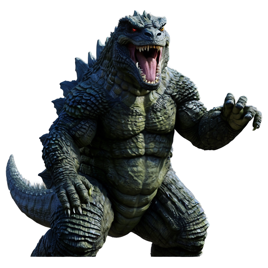 Godzilla 2014 Rage Mode Png Vvd22