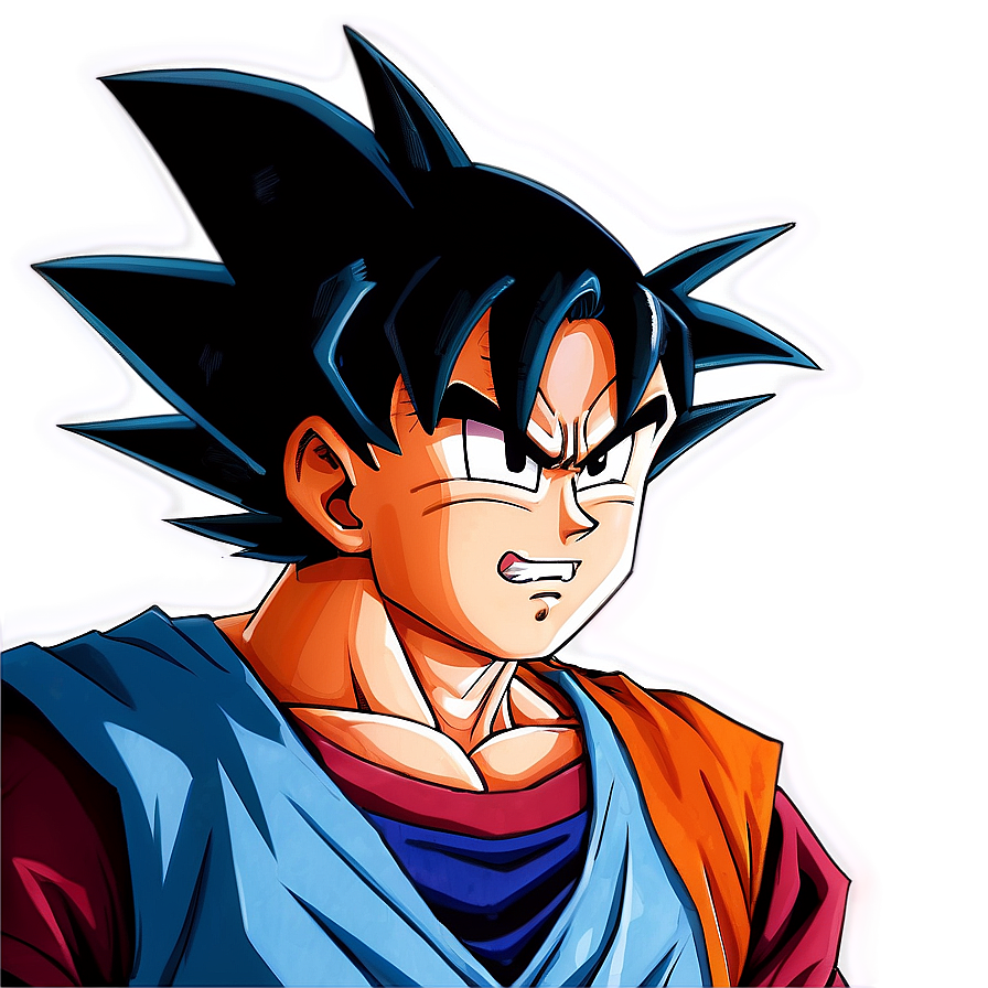 Goku And Gohan Manga Art Png 48