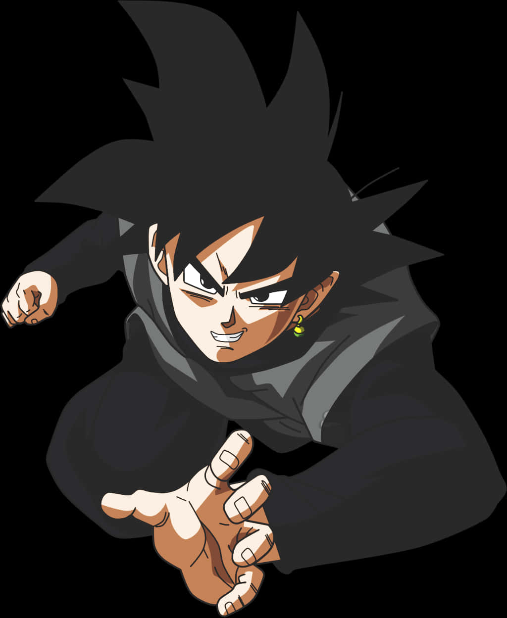 Goku_ Black_ Intimidating_ Stance