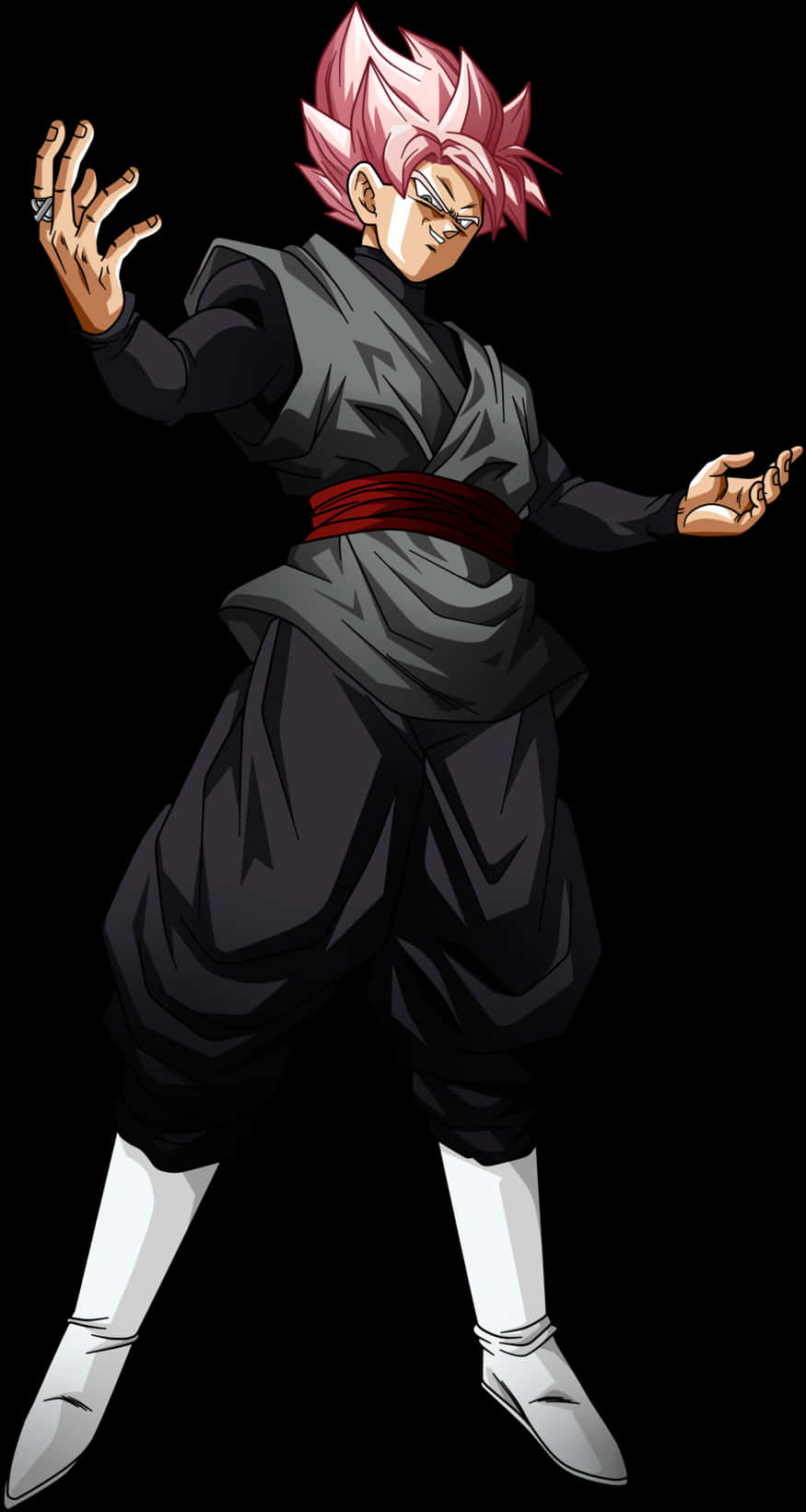 Goku_ Black_ Super_ Saiyan_ Rose_ Stance