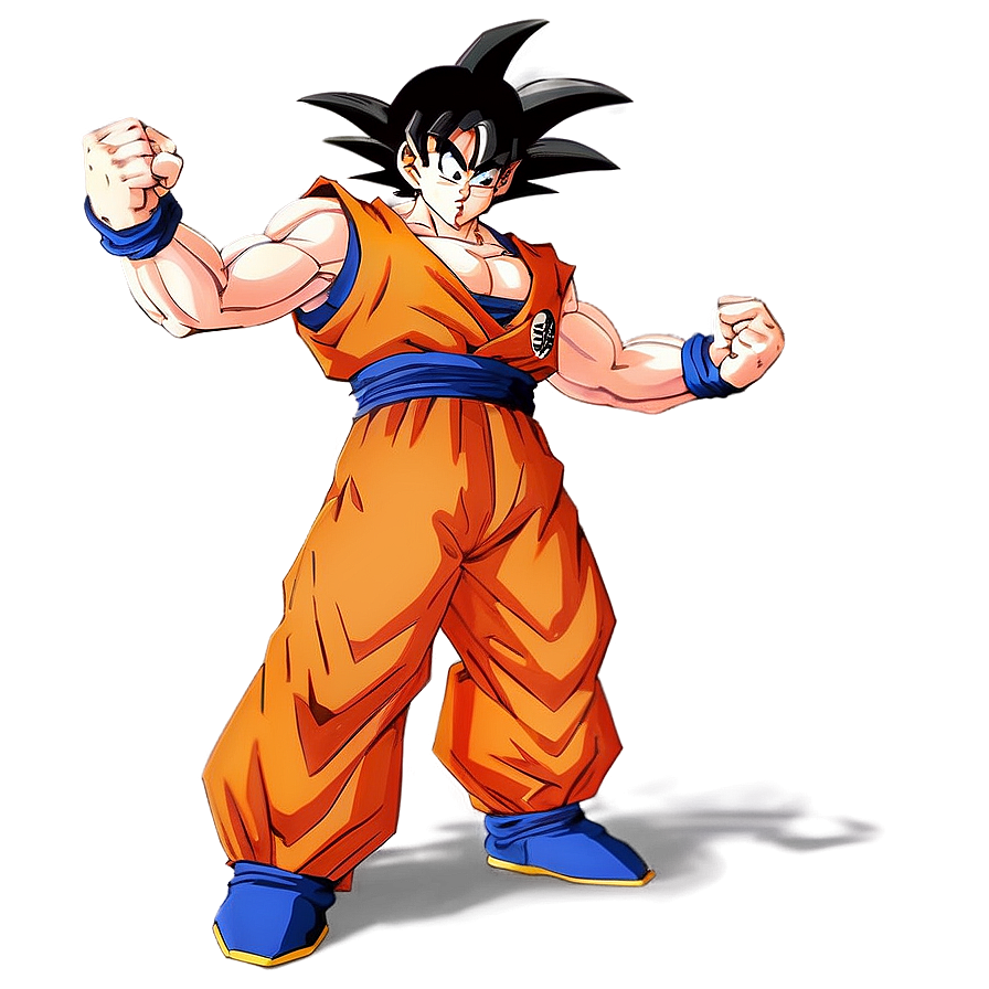 Goku Classic Stance Png 04292024