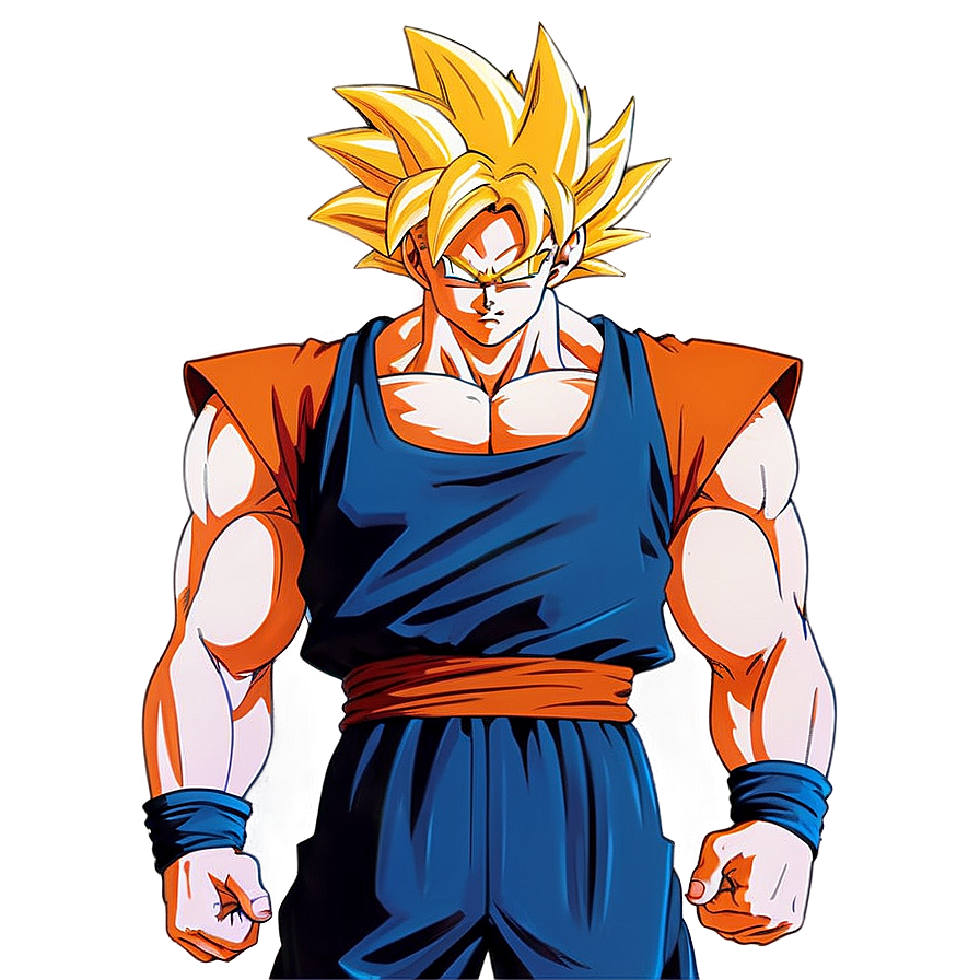 Goku First Super Saiyan Transformation Png Fyw