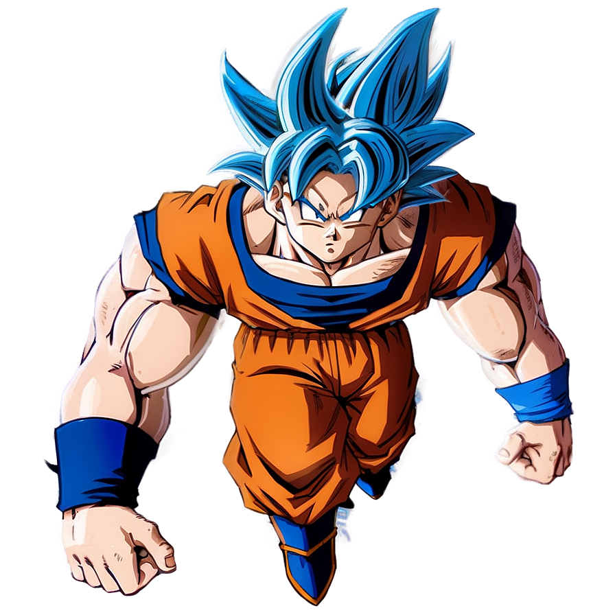 Goku In Mui Battle Damage Png 50