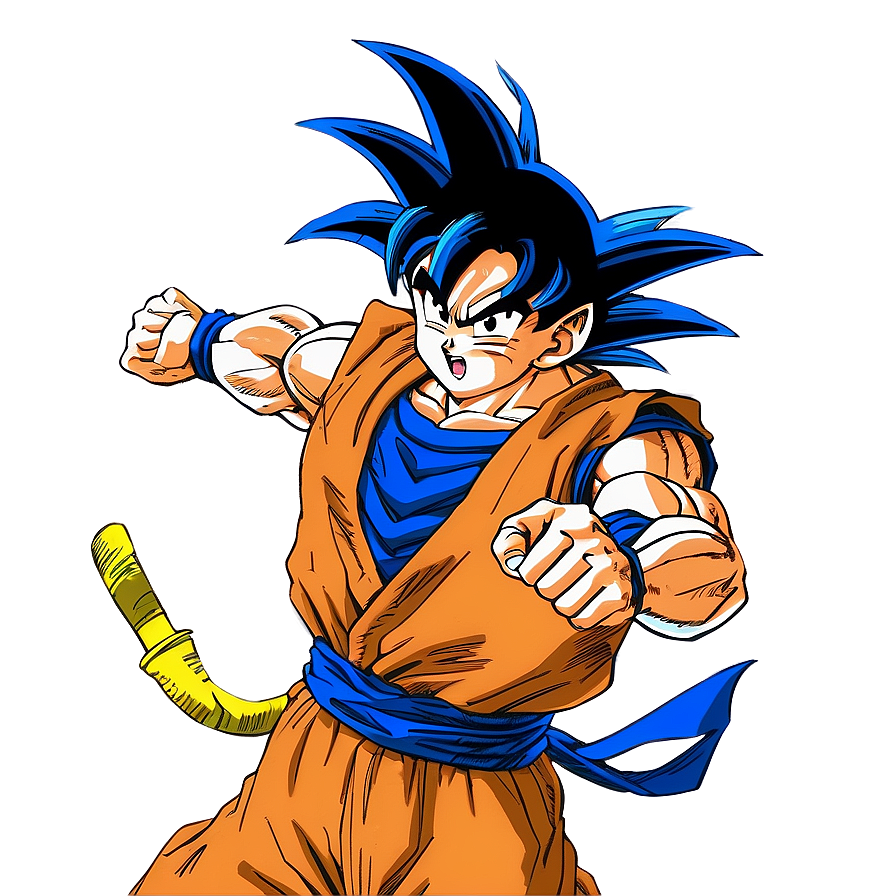 Goku Manga Dragon Fist Attack Png Xvr