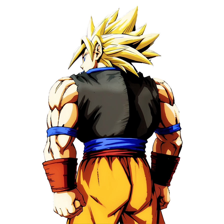 Goku's Ssj3 Hair Unleashed Png Deq