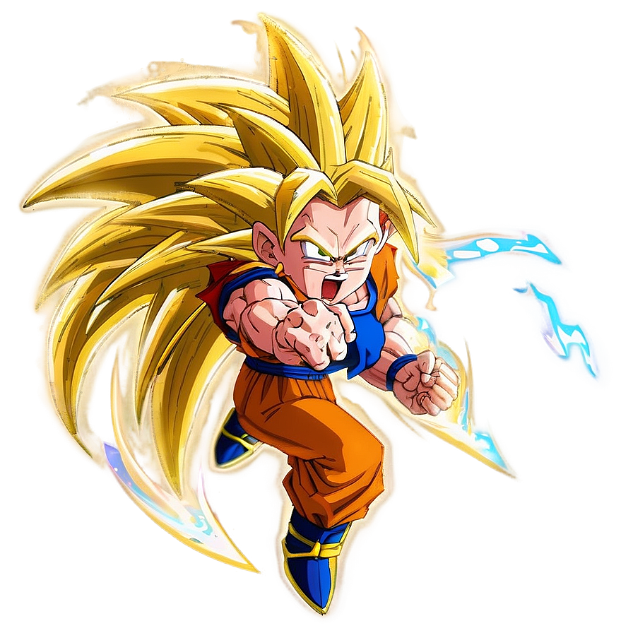 Goku's Ssj3 Hair Unleashed Png Qmq16