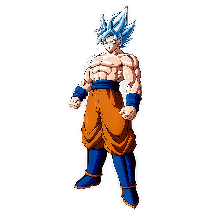 Goku's Ultra Instinct Awakening Png Fnp