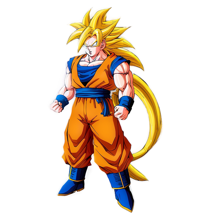 Goku Ssj3 Full Body Shot Png 95