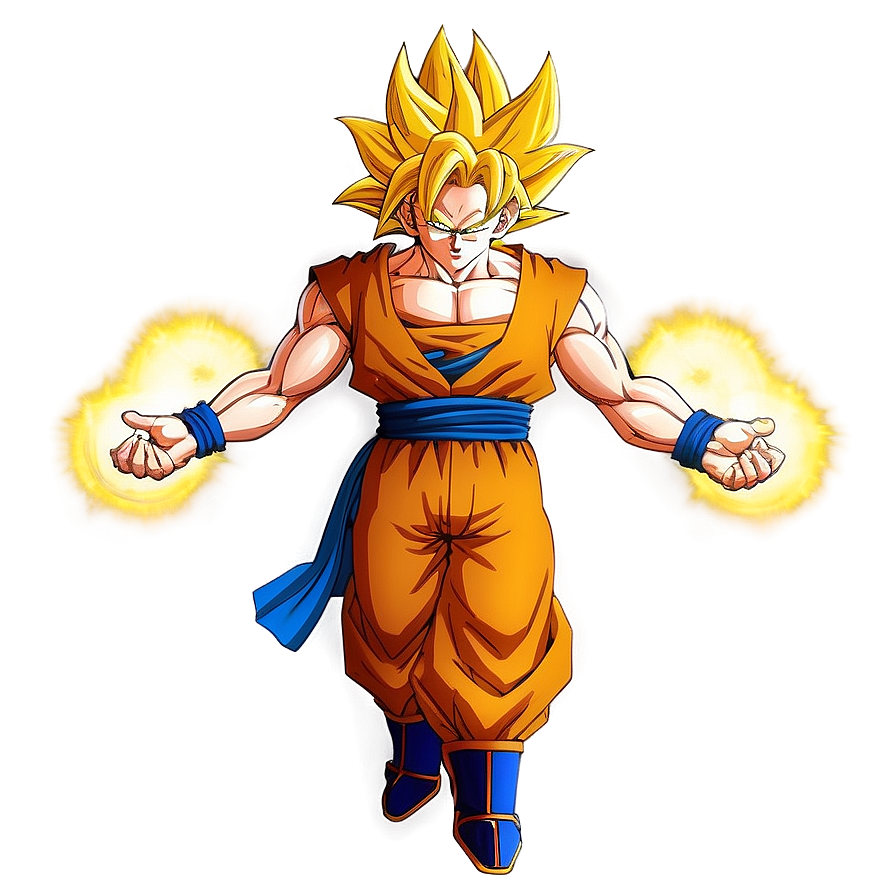 Goku Ssj3 With Energy Sphere Png 06252024