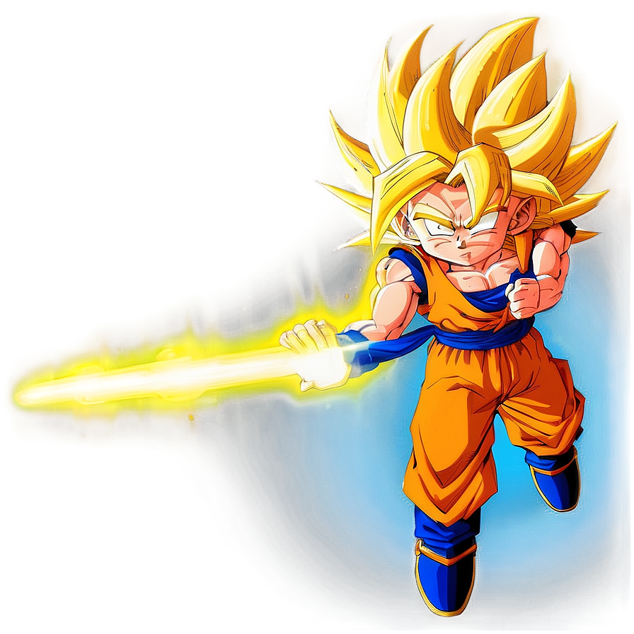 Goku Ssj3 With Energy Sphere Png 30