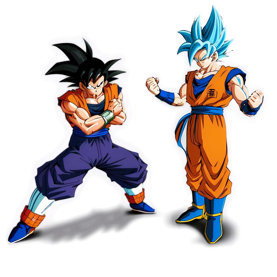 Goku Training With Whis Png Txp17