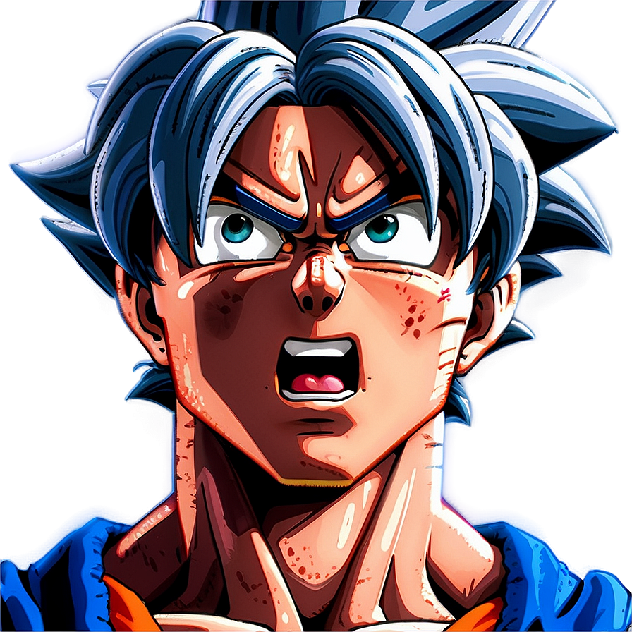 Goku Ultra Instinct Close-up Png Yod67