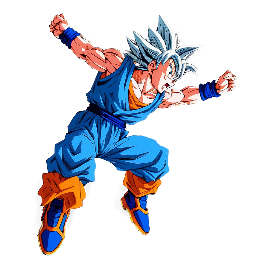 Goku Ultra Instinct Leap Attack Png 06132024