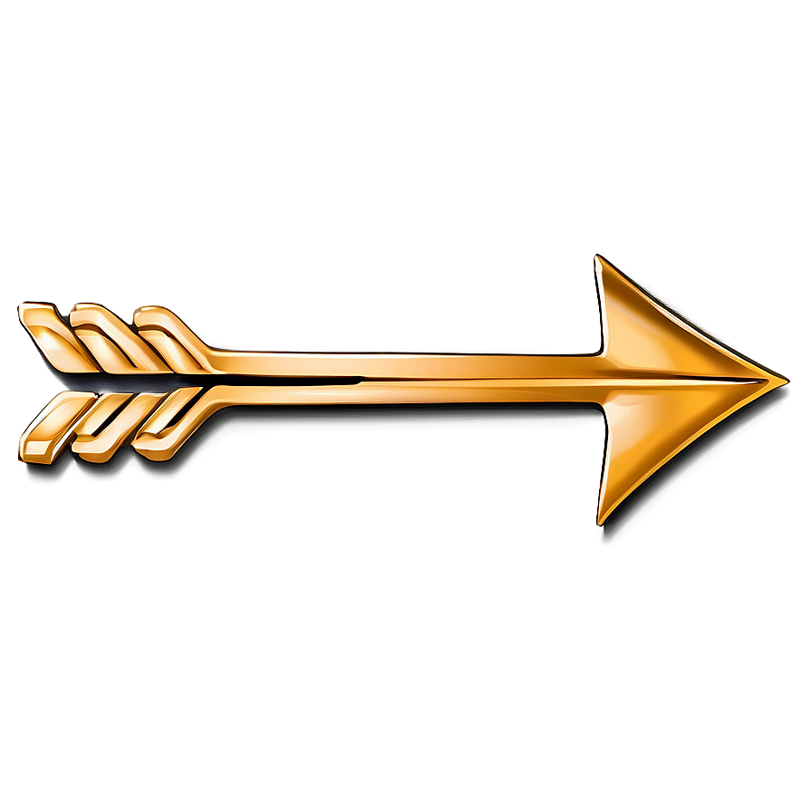 Gold Arrow For Logo Design Png Fnd42