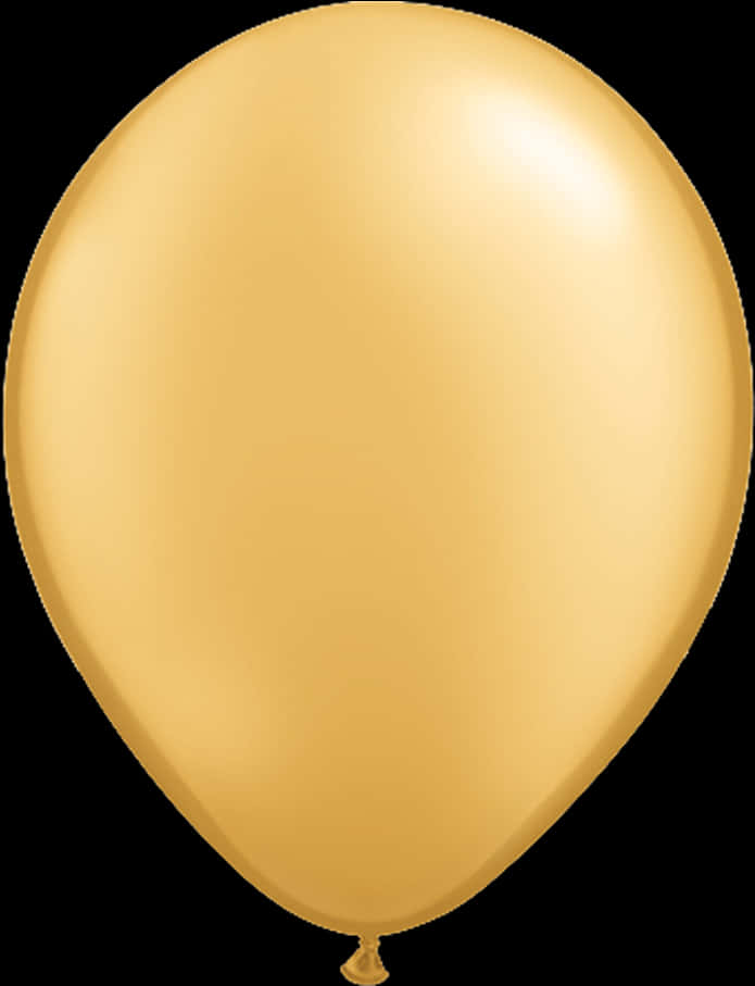 Gold Balloon Single Image