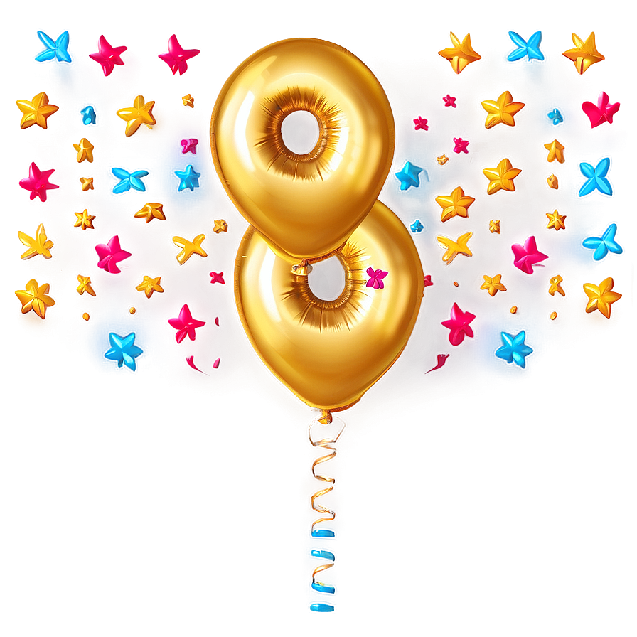 Gold Balloon Text Effect Png Kep55