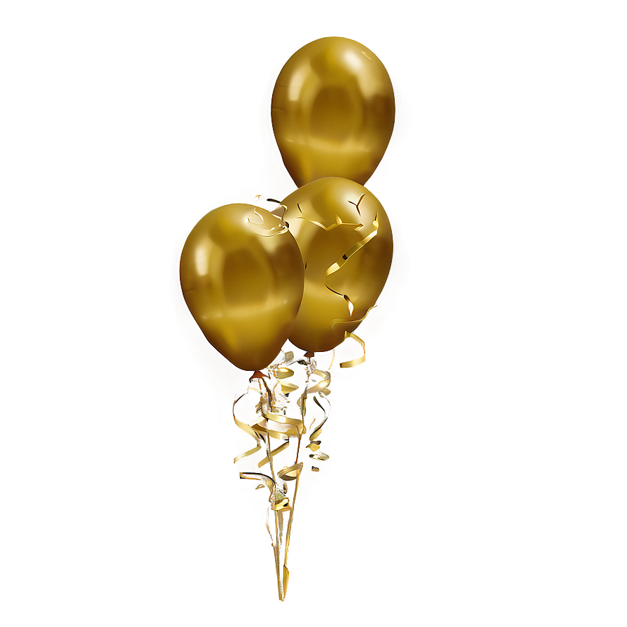 Gold Balloons Background Png 92