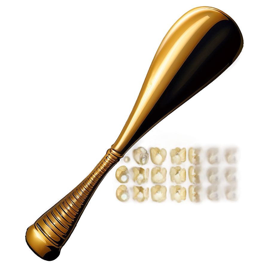 Gold Baseball Bat Png 05242024